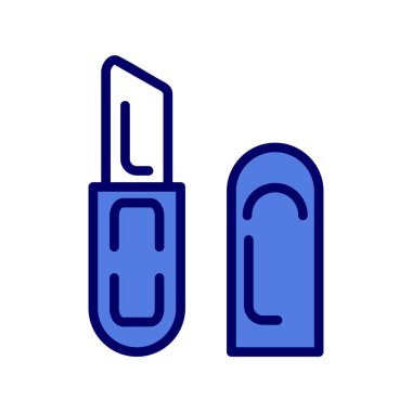 dudak kremi vektör simgesi