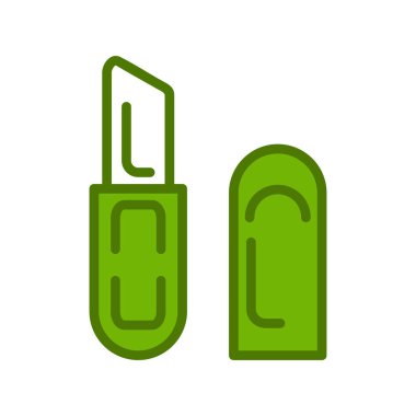 dudak kremi vektör simgesi