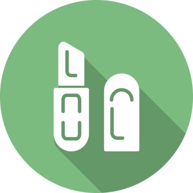 dudak kremi vektör simgesi