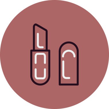 dudak kremi vektör simgesi