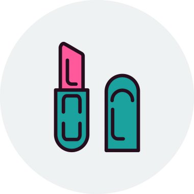 dudak kremi vektör simgesi