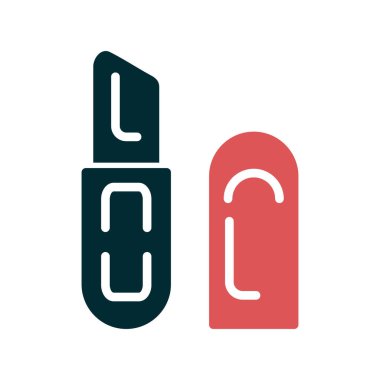 dudak kremi vektör simgesi