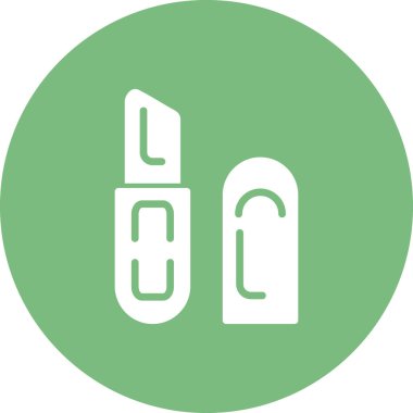 dudak kremi vektör simgesi