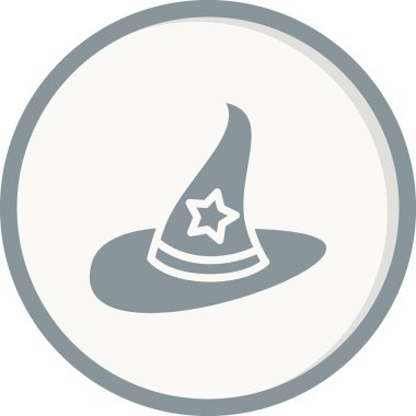  Şapka simgesi vektör illüstrasyonu