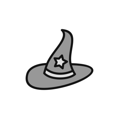  Şapka simgesi vektör illüstrasyonu