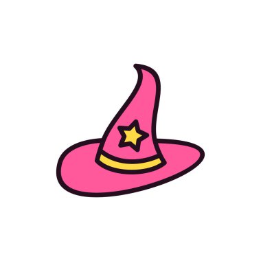  Şapka simgesi vektör illüstrasyonu