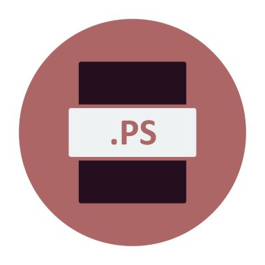 dosya biçimi simgesi, vektör illüstrasyonu basit tasarım