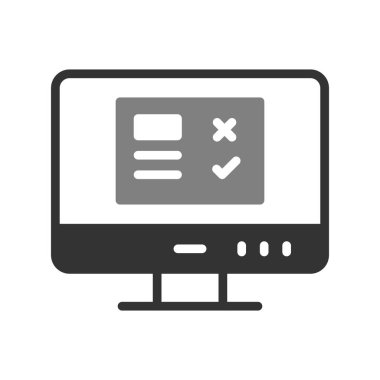 tıbbi rapor simgesi, vektör illüstrasyonu