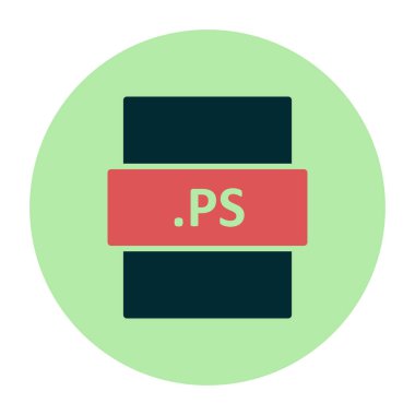 dosya biçimi simgesi, vektör illüstrasyonu basit tasarım