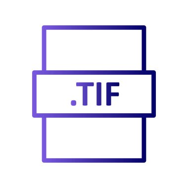 Modern dijital dosya simgesinin vektör illüstrasyonu