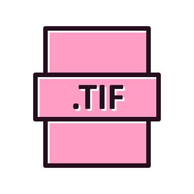 Modern dijital dosya simgesinin vektör illüstrasyonu