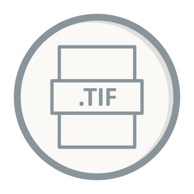 Modern dijital dosya simgesinin vektör illüstrasyonu