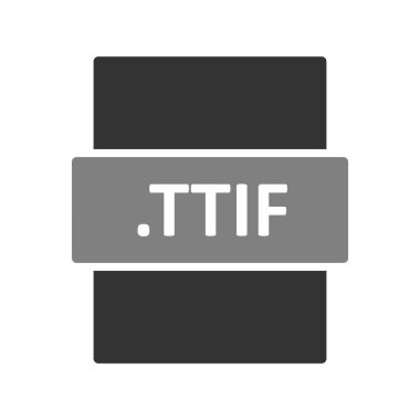 Modern dijital dosya simgesinin vektör illüstrasyonu