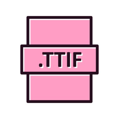 Modern dijital dosya simgesinin vektör illüstrasyonu