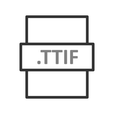 Modern dijital dosya simgesinin vektör illüstrasyonu