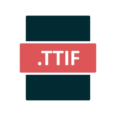 Modern dijital dosya simgesinin vektör illüstrasyonu