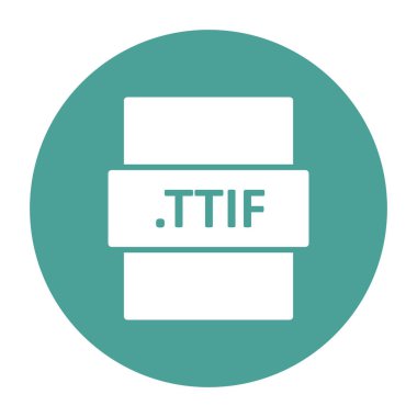 Modern dijital dosya simgesinin vektör illüstrasyonu