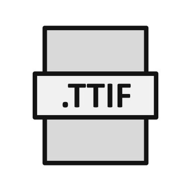 Modern dijital dosya simgesinin vektör illüstrasyonu