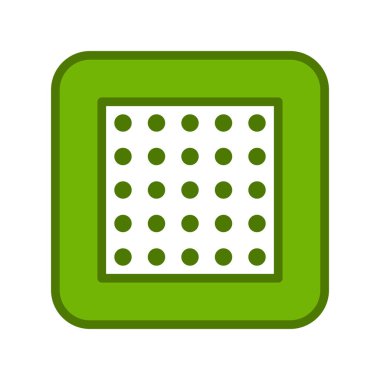 Nikotin yaması vektör illüstrasyonu