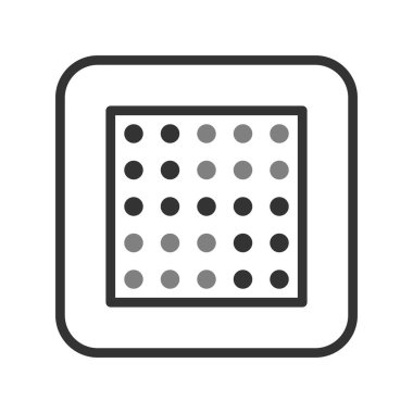 Nikotin yaması vektör illüstrasyonu