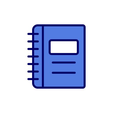 Not defteri simgesi vektör çizim 