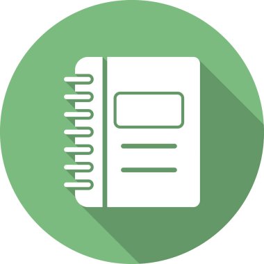 Not defteri simgesi vektör çizim 