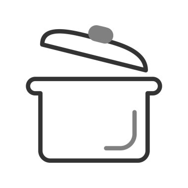 Pot simge vektör çizim