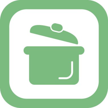 Pot simge vektör çizim