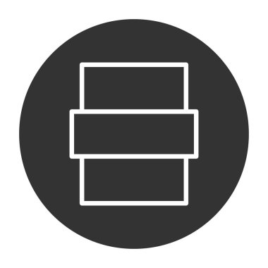 dosya biçimi simgesi, vektör illüstrasyonu