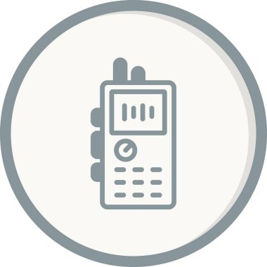 Kayıt Oynatıcı simgesi vektör illüstrasyonu