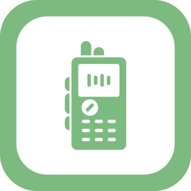 Kayıt Oynatıcı simgesi vektör illüstrasyonu