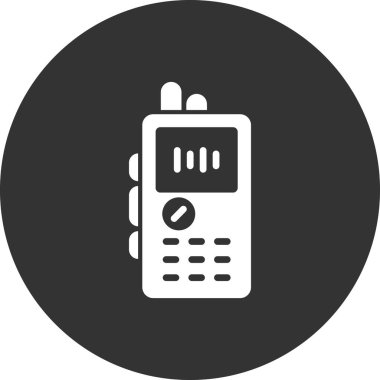 Kayıt Oynatıcı simgesi vektör illüstrasyonu