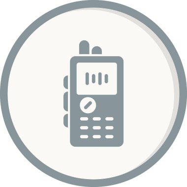 Kayıt Oynatıcı simgesi vektör illüstrasyonu