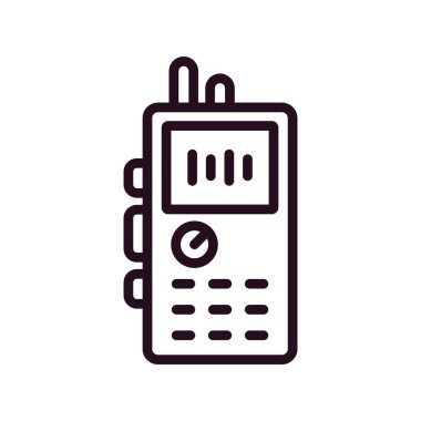 Kayıt Oynatıcı simgesi vektör illüstrasyonu