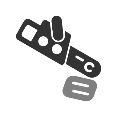 Simge vektör illüstrasyonu kesiliyor