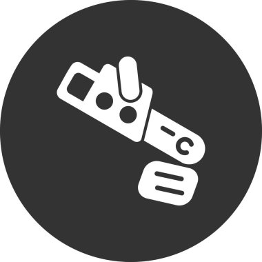 Simge vektör illüstrasyonu kesiliyor