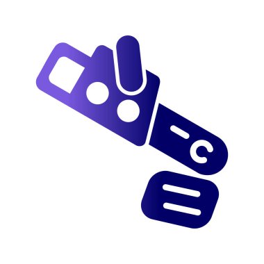 Simge vektör illüstrasyonu kesiliyor