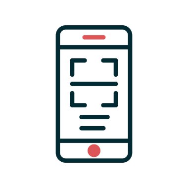 cep telefonu vektör resimleme  