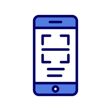 cep telefonu vektör resimleme  