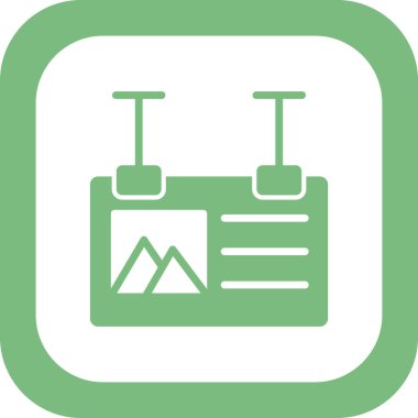 İmza simgesi vektör illüstrasyonu