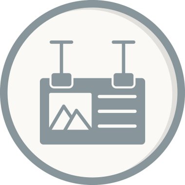 İmza simgesi vektör illüstrasyonu