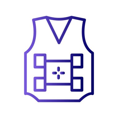 Kolsuz Süveter ikon vektör çizimi