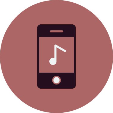 akıllı telefon simgesi vektör illüstrasyonu