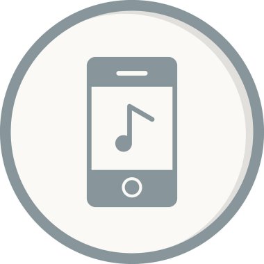 akıllı telefon simgesi vektör illüstrasyonu