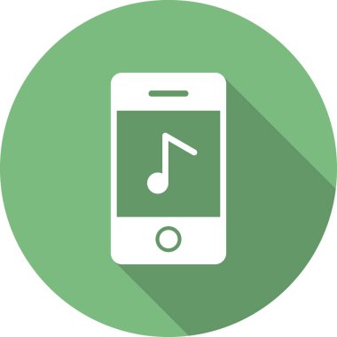 akıllı telefon simgesi vektör illüstrasyonu