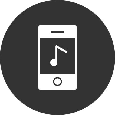 akıllı telefon simgesi vektör illüstrasyonu