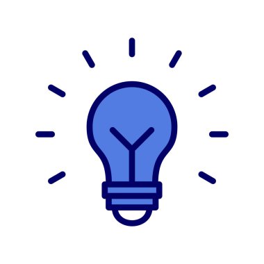 Çözüm simgesi vektör çizimi