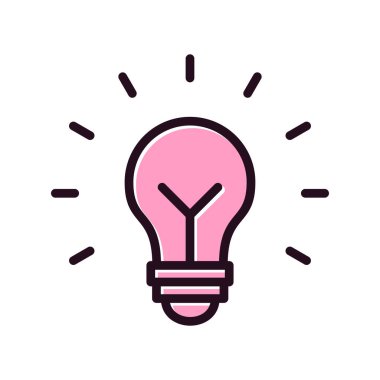 Çözüm simgesi vektör çizimi