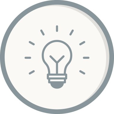 Çözüm simgesi vektör çizimi