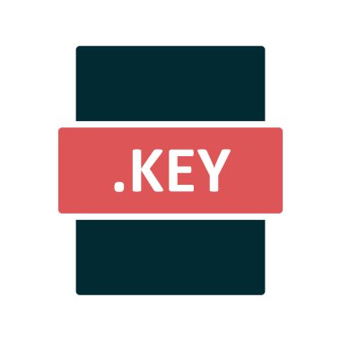 Tarayıcı anahtar kelime veya parola dosya simgesi. Basit vektör tasarımı